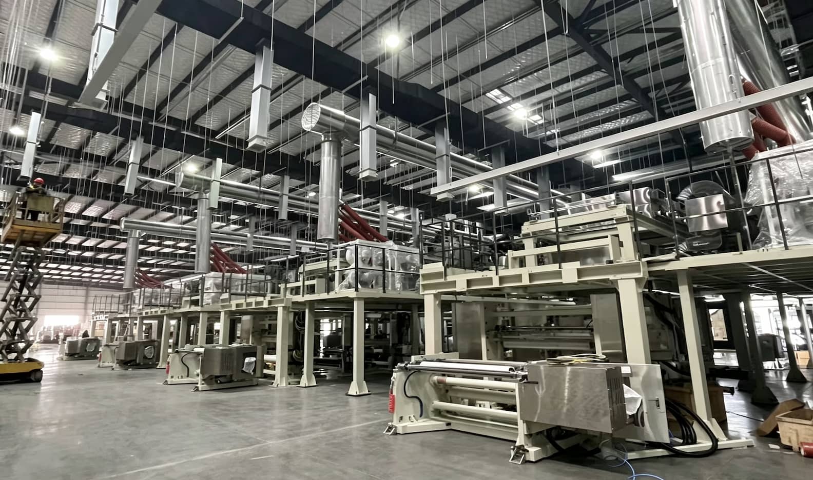 The phase II carbon coating line has been complete! expanding BioPin production capacity.